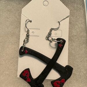 Halloween style earrings!